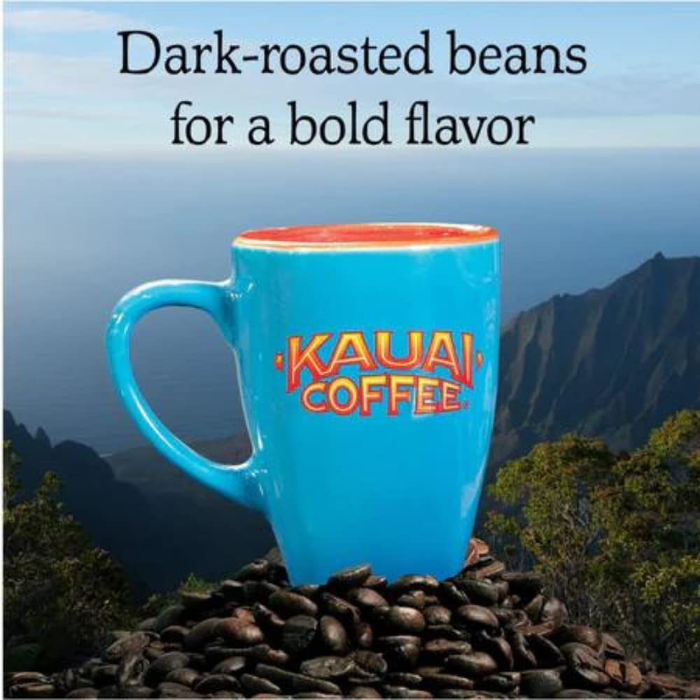 Review of Kauai Estate Dark Roast Coffee - 24 oz.